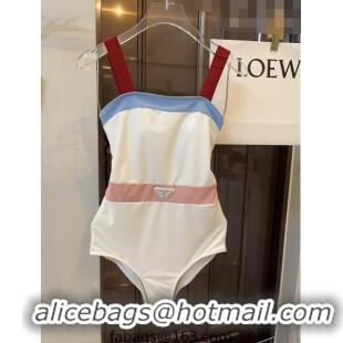 ​Trendy Design Prada Swimwear 051001 White/Multicolor 2023