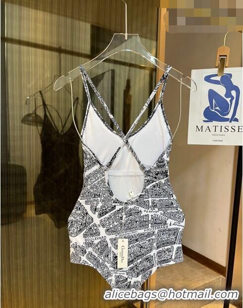 ​Super Quality Dior Plan de Paris Swimwear 051022 Black/White 2023