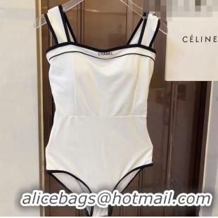 ​Best Quality Chanel Swimwear 051036 White/Black 2023