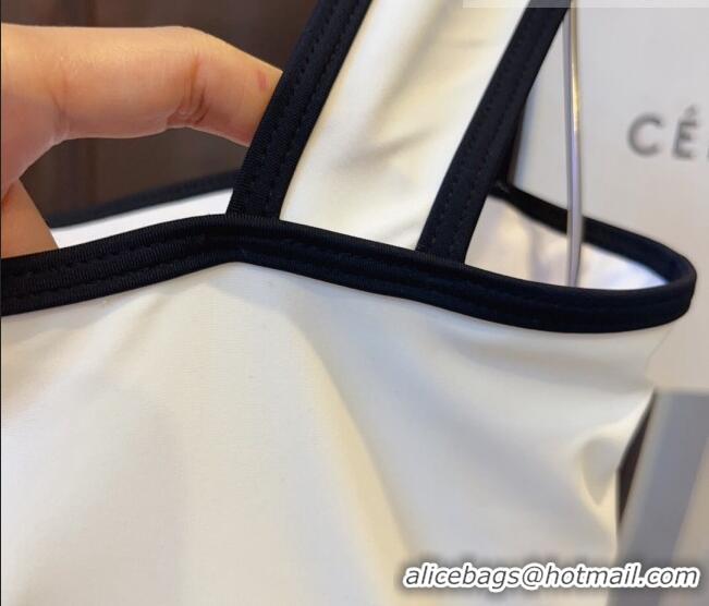 ​Best Quality Chanel Swimwear 051036 White/Black 2023