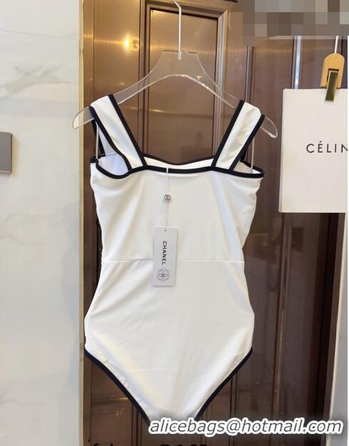 ​Best Quality Chanel Swimwear 051036 White/Black 2023