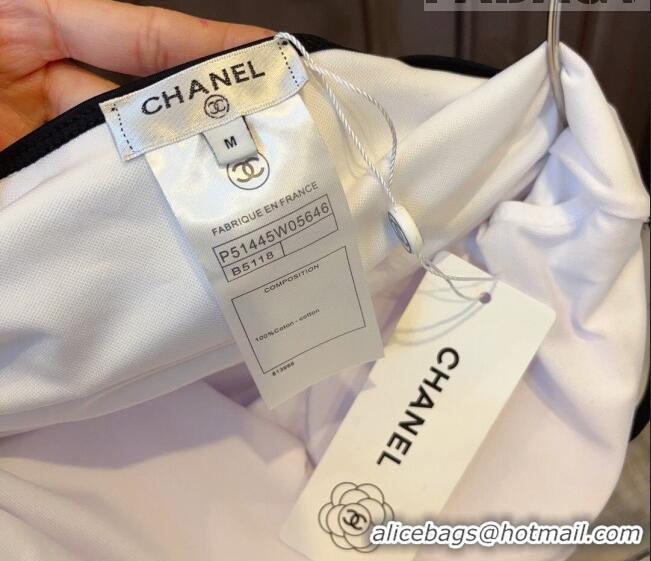 ​Best Quality Chanel Swimwear 051036 White/Black 2023