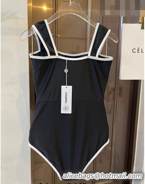 ​Best Price Chanel Swimwear 051035 Black/White 2023