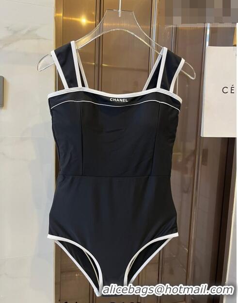 ​Best Price Chanel Swimwear 051035 Black/White 2023