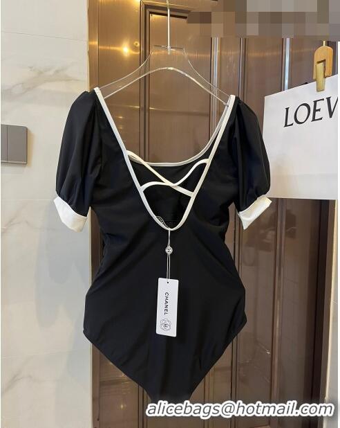 ​Luxurious Discount Chanel Swimwear 051008 Black/White 2023