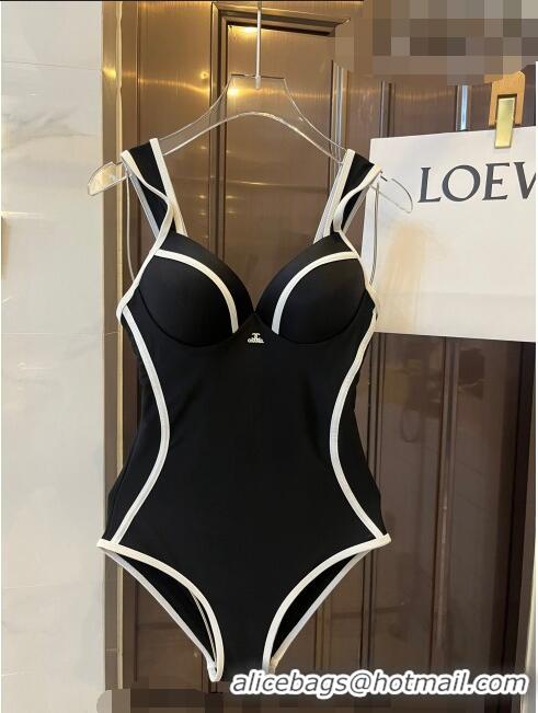 Well Crafted Chanel Swimwear 051009 Black/White 2023