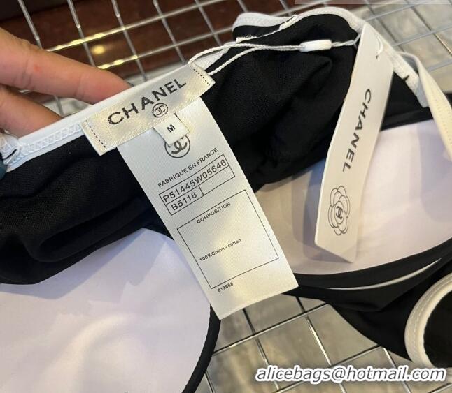 Well Crafted Chanel Swimwear 051009 Black/White 2023