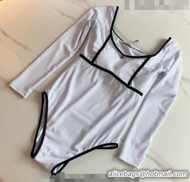 Top Design Chanel Swimwear 051032 White/Black 2023