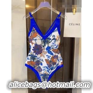 Buy Inexpensive Gucci Flora Swimwear 0510 Blue 2023