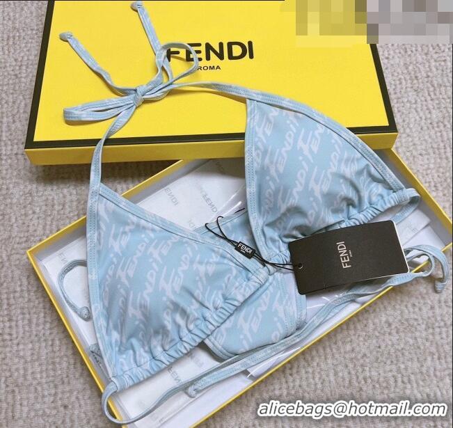 Cheapest Discount Fendi Swimwear 051015 Light Blue 2023