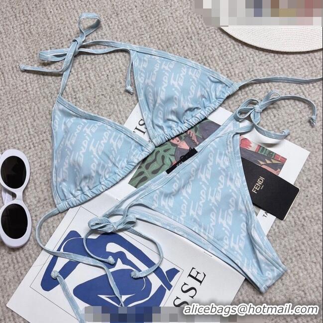 Cheapest Discount Fendi Swimwear 051015 Light Blue 2023