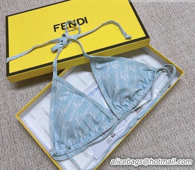 Cheapest Discount Fendi Swimwear 051015 Light Blue 2023