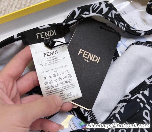 Top Quality Fendi Swimwear 051015 Black 2023