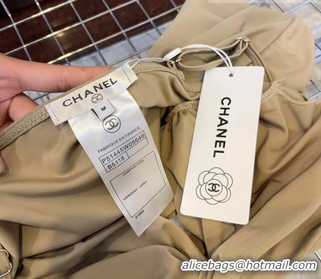 Buy Inexpensive Chanel Swimwear 0510 Beige 2023