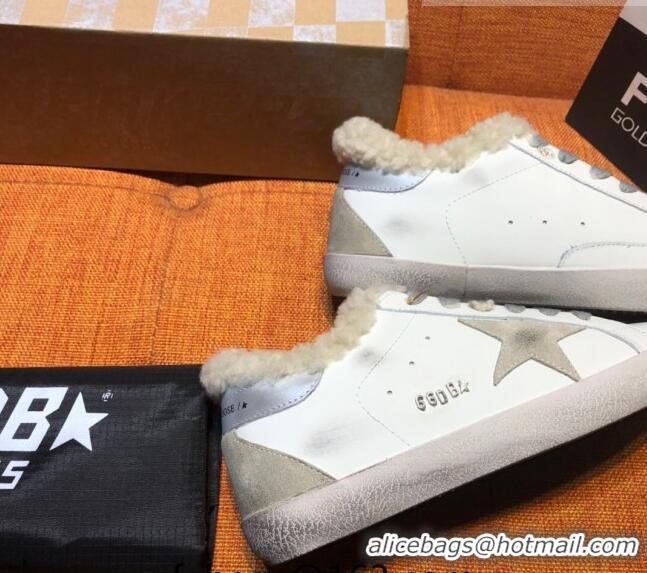 ​Super Quality Golden Goose Super-Star Sneaker in Leather and Suede with Grey Star G0160 White 2022