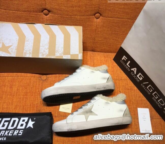 ​Super Quality Golden Goose Super-Star Sneaker in Leather and Suede with Grey Star G0160 White 2022