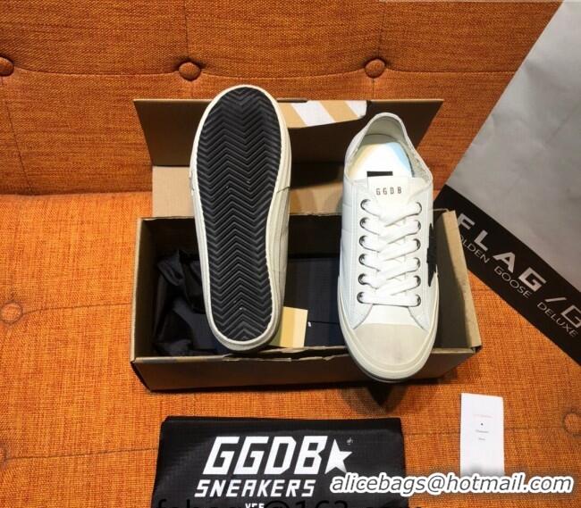 ​Inexpensive Golden Goose Super-Star Calfskin Sneaker with Grey Star G0175 White 2022