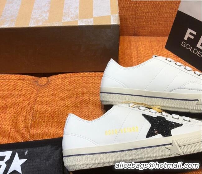 ​Inexpensive Golden Goose Super-Star Calfskin Sneaker with Grey Star G0175 White 2022