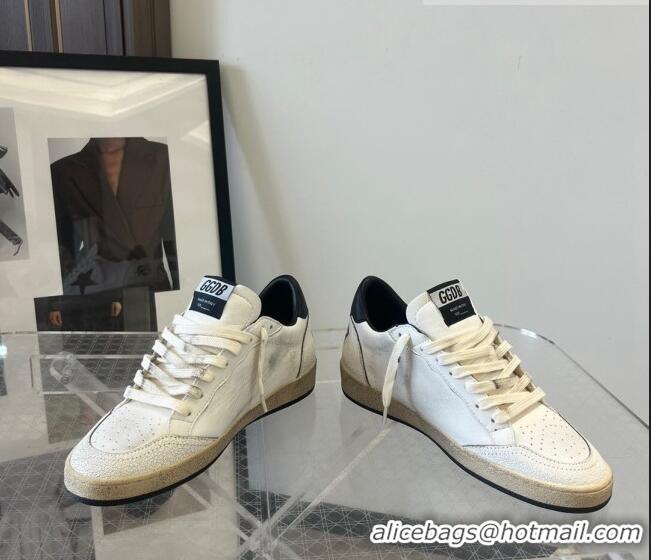 ​Top Grade Golden Goose GGDB Ball Star Calfskin Sneaker 0208 White/Black 2023