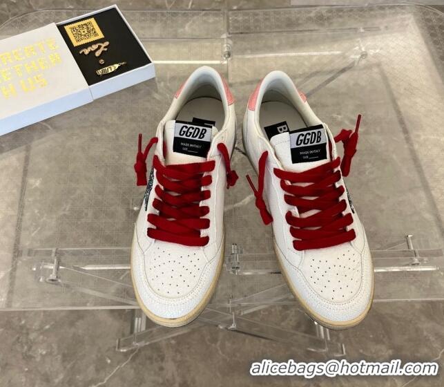 ​Most Popular Golden Goose GGDB Ball Star Calfskin Sneaker with Glitter Star 0810 White 2023