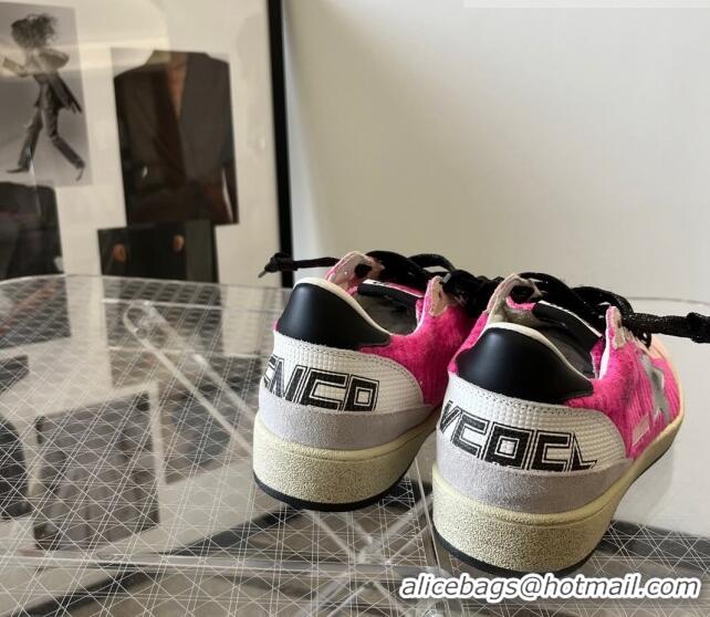 Promotional Golden Goose GGDB Ball Star Sneaker in 0811 Pink Fabric 2023