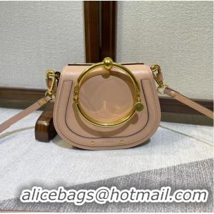 Buy Inexpensive Chloe Nile Bracelet Minaudiere Original Leather 6011 Nude