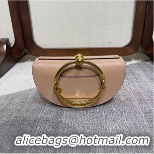 Grade Quality Chloe Nile Bracelet Minaudiere Original Leather 6020 Nude