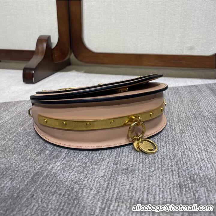 Grade Quality Chloe Nile Bracelet Minaudiere Original Leather 6020 Nude