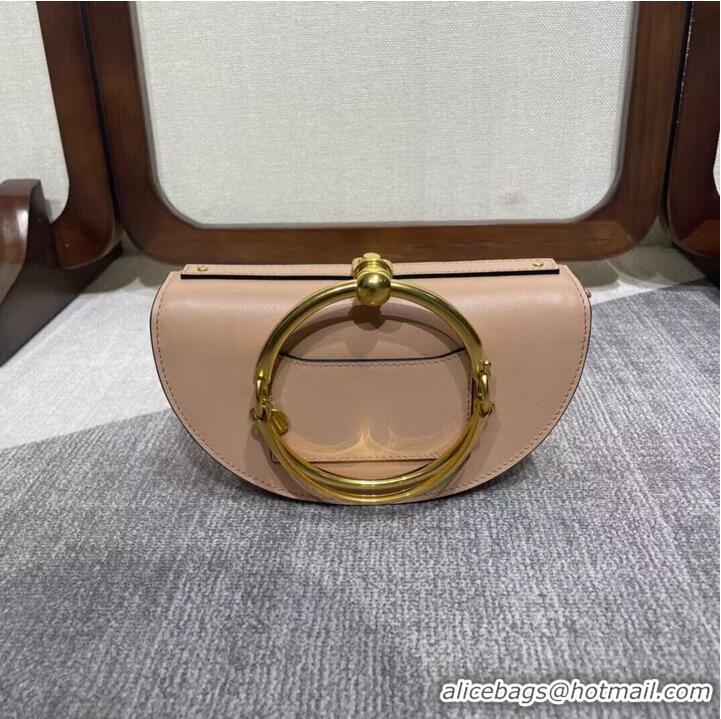 Grade Quality Chloe Nile Bracelet Minaudiere Original Leather 6020 Nude