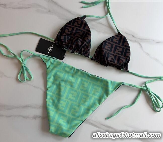 ​Grade Promotional Fendi FF Swimwear 0510 Green 2023