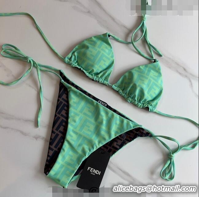 ​Grade Promotional Fendi FF Swimwear 0510 Green 2023