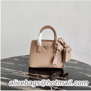 Discount Prada Saffiano leather mini-bag 1BA296 pink