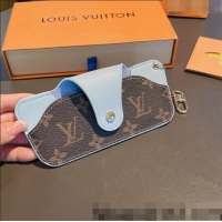 Famous Brand Louis Vuitton Glasses Case 042925 Blue 2022