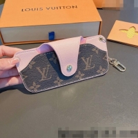 Well Crafted Louis Vuitton Glasses Case 042926 Pink 2022