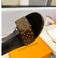 Purchase Louis Vuitton Afterglow Platform Sandal 11.5cm in Monogram Canvas with Studs 329092