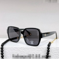 Pretty Style Chanel Sunglasses with Beads Chain CH3445 2023