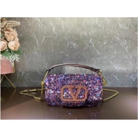 Buy Inexpensive VALENTINO MINI LOCO Imitation crystal handbag K53M-2