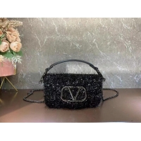 Promotional VALENTINO MINI LOCO Imitation crystal handbag K53M-3