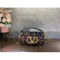 Reasonable Price VALENTINO MINI LOCO Imitation crystal handbag K53M-5