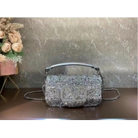 Super Quality VALENTINO MINI LOCO Imitation crystal handbag K53M-7