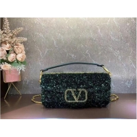 Reasonable Price VALENTINO LOCO Imitation crystal handbag 0K30-3