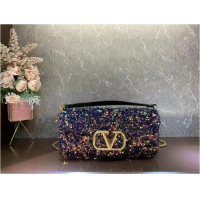 Reasonable Price VALENTINO LOCO Imitation crystal handbag 0K30-5