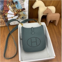 Buy Fashionable Hermes Evelyne original togo leather mini Shoulder Bag H15655-6