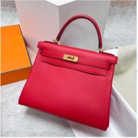 Buy Promotional Hermes BOX Leather KL28 red