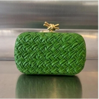 Top Quality Bottega Veneta Knot Clutch Bag 717622 Grass green