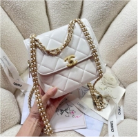 Affordable Price Chanel BACKPACK AS3884 White