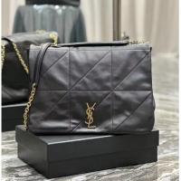 Promotional SAINT LAURENT KATE MEDIUM REVERSIBLE CHAIN BAG IN SUEDE AND SMOOTH LEATHER Y855822 black