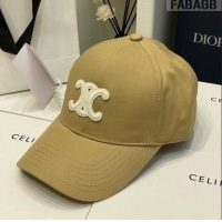 Famous Brand Celine Baseball Hat C42808 Brown 2023