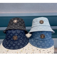 Famous Brand Louis Vuitton Denim Bucket Hat 051201 2023