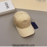 Affordable Price Prada Baseball Hat 051210 Beige 2023